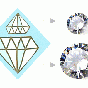 双子のダイヤモンド